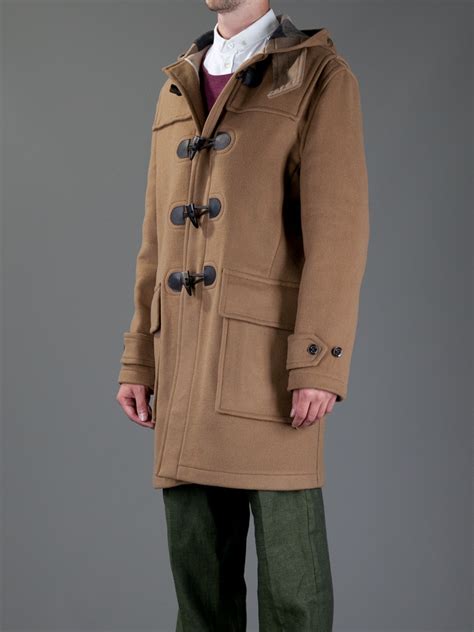 dufflecoat burberry|burberry men's coat outlet.